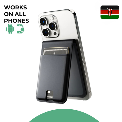 Magnetic Phone Wallet with Stand & Card Holder