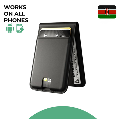 Magnetic Phone Wallet with Stand & Card Holder